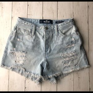 Hollister high waisted shorts